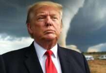 Klimaforschung vor dem Aus? Trumps radikale Pläne für die NOAA Trump_Tornado_Extremwetter_Wetterwarnung_Illustration