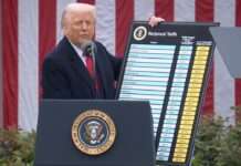 Börsen im freien Fall: Asien-Pazifik-Märkte reagieren heftig auf Trumps Zollpolitik Trump_Zölle_ScreenX