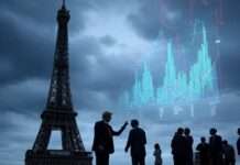 Frankreich drosselt Erwartungen: Handelskonflikte drücken Wirtschaftsprognose Unsicherheiten_Wirtschaftswachstum_Frankreich_Illustration