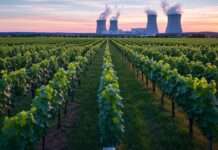 Wein gegen Atomkraft: Der Namensstreit im Bugey eskaliert Weinanbau_Atomkraft_Bugey_Illustration