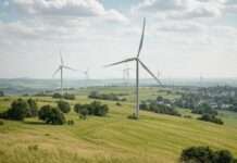 Verpatzter Höhenflug: Frankreichs größtes Windparkprojekt gestoppt Windpark_Windenergie_Illustration