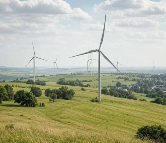 Verpatzter Höhenflug: Frankreichs größtes Windparkprojekt gestoppt Windpark_Windenergie_Illustration