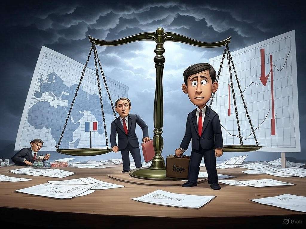 Frankreich in der Warteschleife - die politische Instabilität in Paris gefährdet die wirtschaftliche Erholung