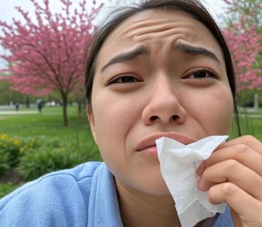 Blütenstaub und Vorurteile – Wie „botanischer Sexismus“ unsere Allergien befeuert Allergien_Stadtpark_Bäume_Illustration