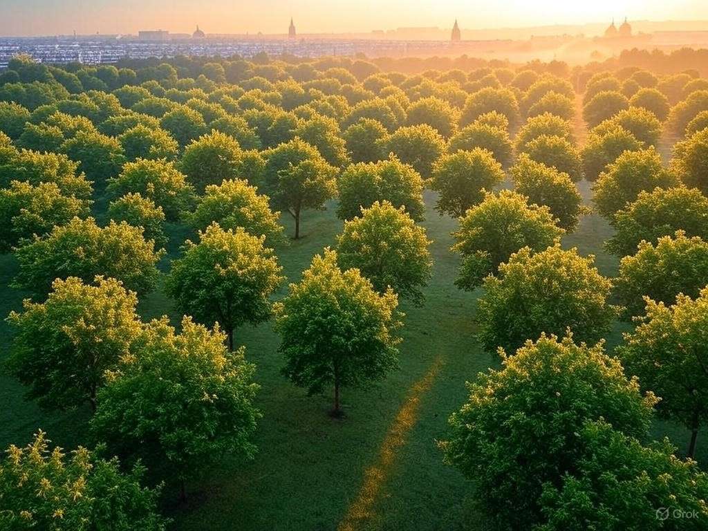 Ein Wald für Paris: Wie eine Million Bäume Hoffnung auf vergiftetem Boden säen
