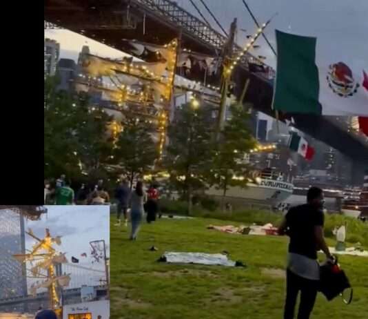 Segelschiff kracht gegen Brooklyn Bridge: Tragödie auf dem East River Brooklyn_Bridge_Segelschiff_Unfall_ScreenX