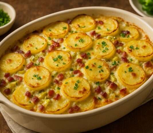 Cancoillotte: Der cremige Geheimtipp aus Frankreich auf dem Siegeszug Cancoillotte-Kartoffelgratin