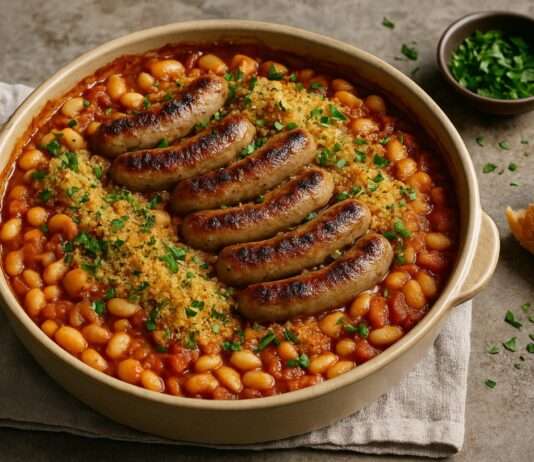 Cassoulet mit Nürnberger Würstchen – ein Fusion-Klassiker neu gedacht Cassoulet-mit-Nürnberger-Würstchen