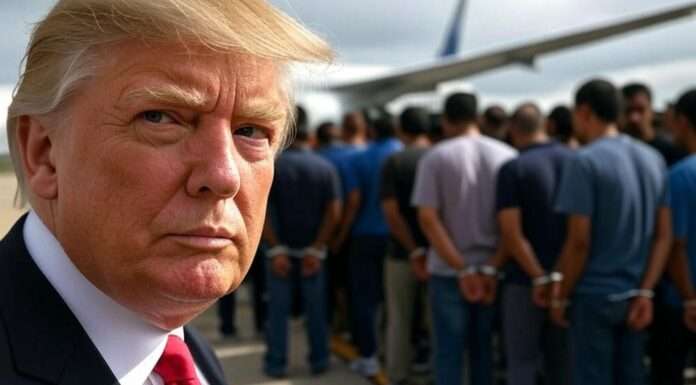 Remigration – Wie ein rechtsextremer Kampfbegriff Einzug in die US-Politik hält Donald_Trump_Abschiebungen_Illustration