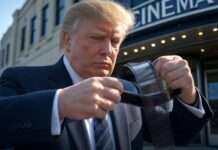 Trumps Film-Zollhammer: Eine Maßnahme mit explosivem Potenzial Donald_Trump_Zölle_Filmbranche_Illustration