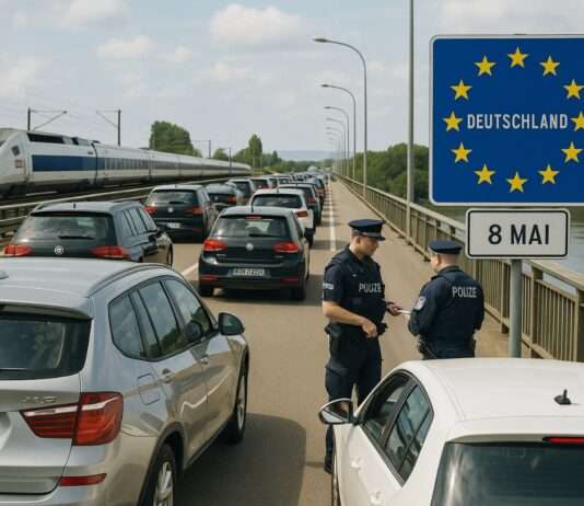 Neue Grenzkontrollen sorgen für Ärger – Kehl und Straßburg empört über deutsches Vorgehen Grenzkontrollen_Deutschland_Illustration