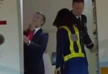 War das wirklich eine Ohrfeige? Brigitte Macrons „Geste“ sorgt für Wirbel Macron_Hanoi_Geste_Screenx