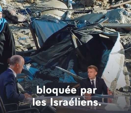 Macron schlägt Alarm: „Was Netanjahu in Gaza tut, ist eine Schande“ Macron_TF!_Interview_ScreenX