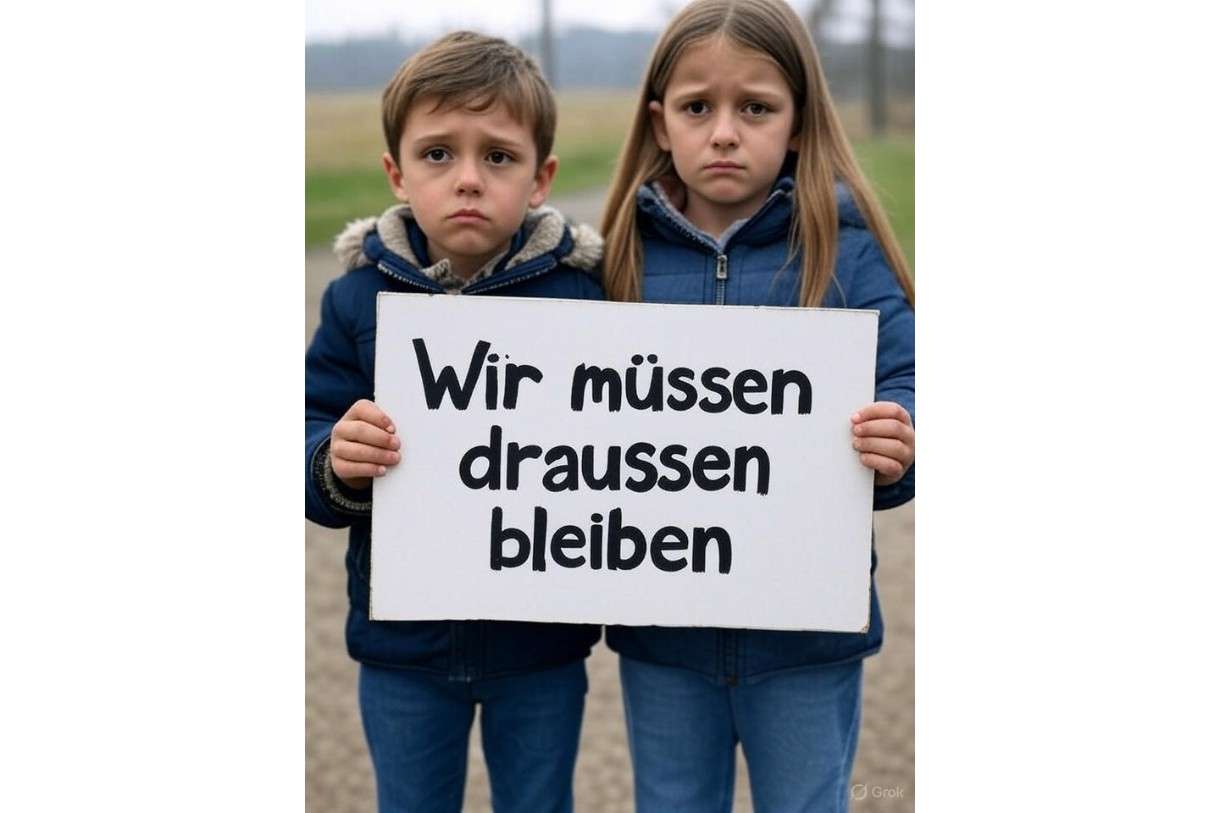 Kommentar: Kinder müssen draußen bleiben? Was für ein Armutszeugnis!