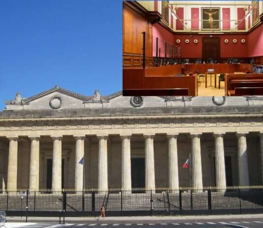 Gerichtssaal wird zur Kampfzone – Eskalation in Bordeaux erschüttert Vertrauen in die Justiz Palais_de_Justice_BORDEAUX