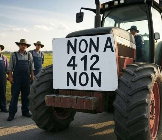 A412 – Autobahn oder Albtraum? Widerstand in der Haute-Savoie wächst Protest_A412_Illustration