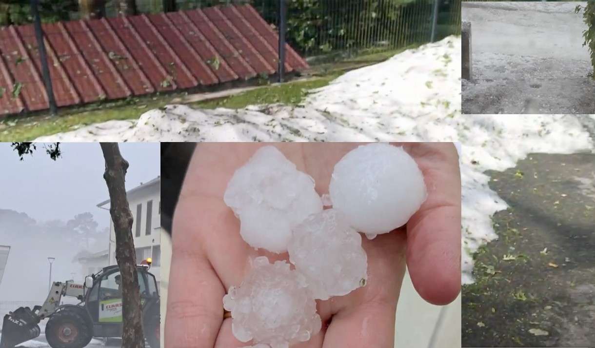 15 Zentimeter Hagel im Mai – Als in Saint-Perdon plötzlich wieder Winter war