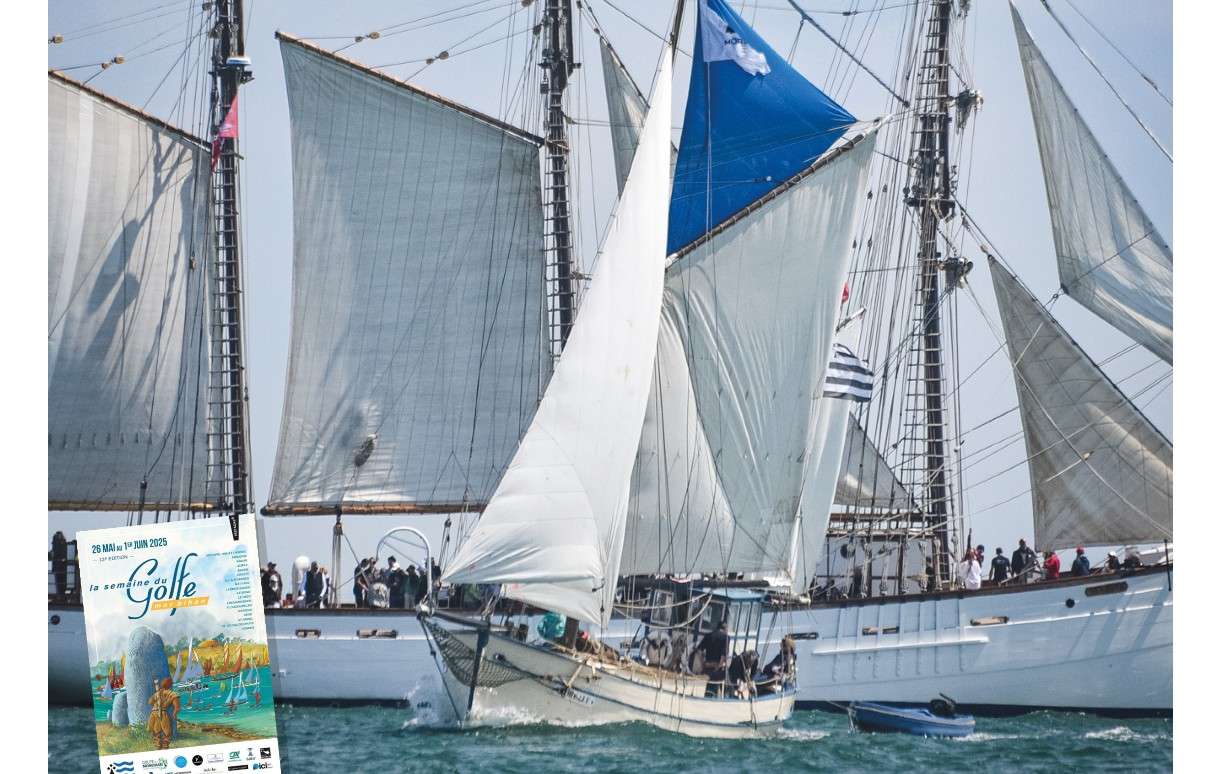 Verbeugung vor dem Wind: Spektakuläre Eröffnung der „Semaine du Golfe“ mit 700 Segelbooten