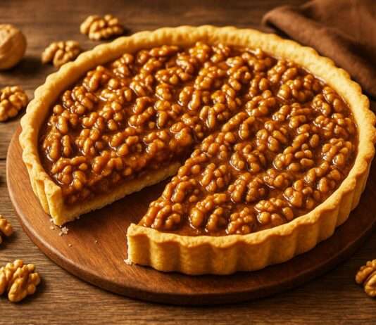 Gastronomie: Die Tarte aux Noix – Die süße Verführung aus dem Dauphiné Tarte-aux-Noix