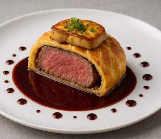 Tournedos Rossini im Blätterteig mit Portwein-Zwetschgenreduktion Tournedos-Rossini-im-Blätterteig-mit-Portwein-Zwetschgenreduktion