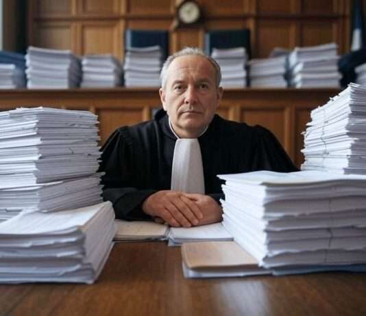 Der Fall Athanor: Zwischen mystischer Verheißung und strafrechtlicher Realität Überlastung_Gerichte_Frankreich_Illustration