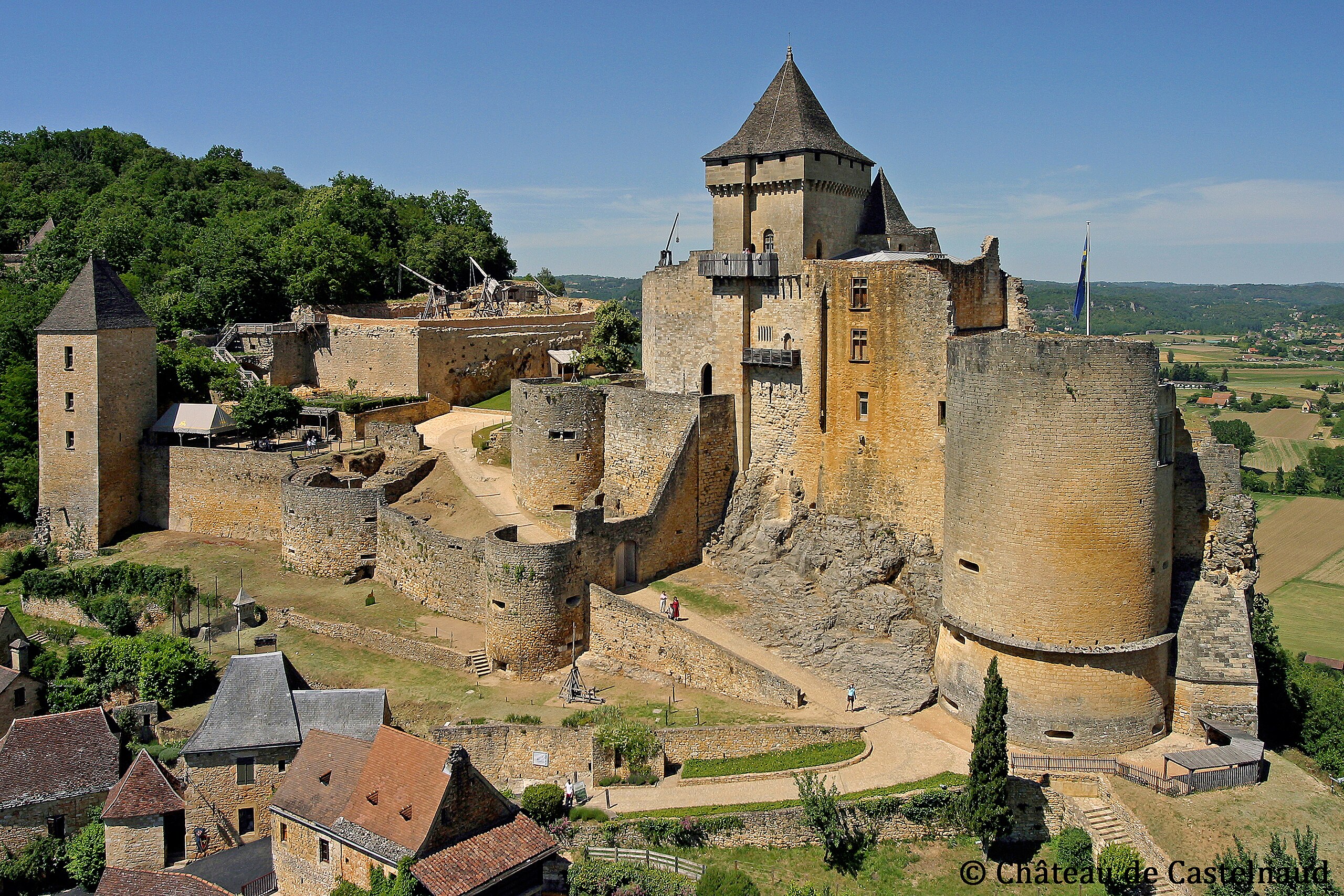 Ritter, Kanonen und ein Hauch von Mittelalter: Das Château de Castelnaud