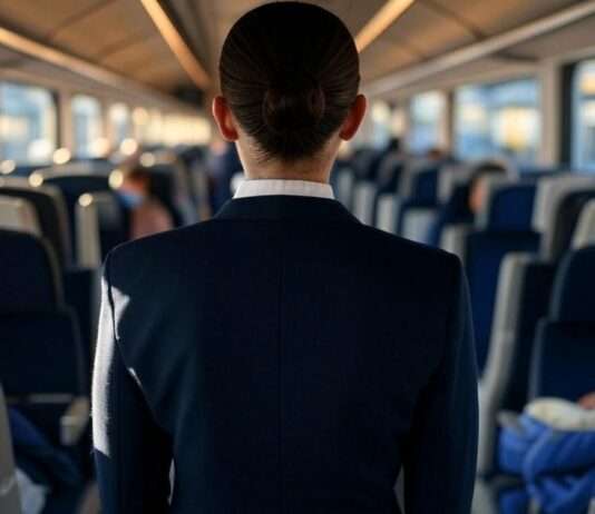 Verdeckter Streik bei der SNCF – Wenn Manager zu Schaffnern werden Zugbegleiter_SNCF_TGV_Illustration