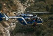 Zwei Vermisste bei Hochwasser – verschwunden in den Fluten von Nyons Hubschrauber_Helikopter_Rettung