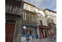 Einsturz-Alarm in Bordeaux: Drei Wohnhäuser evakuiert – bröckelnder Schornstein sorgt für Chaos Bordeaux_Einsturzgefahr_ScreenGoogle