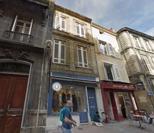 Einsturz-Alarm in Bordeaux: Drei Wohnhäuser evakuiert – bröckelnder Schornstein sorgt für Chaos Bordeaux_Einsturzgefahr_ScreenGoogle
