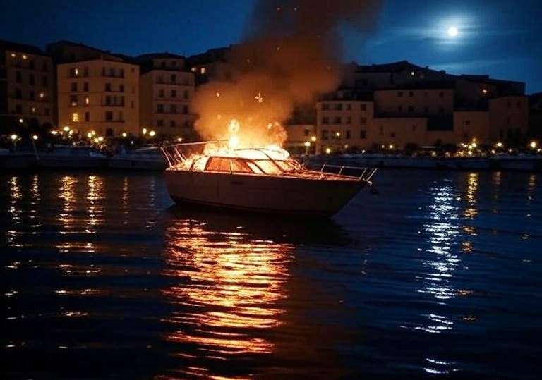 Brennende Boote und ein schwelender Verdacht – Korsikas Küsten unter Beschuss