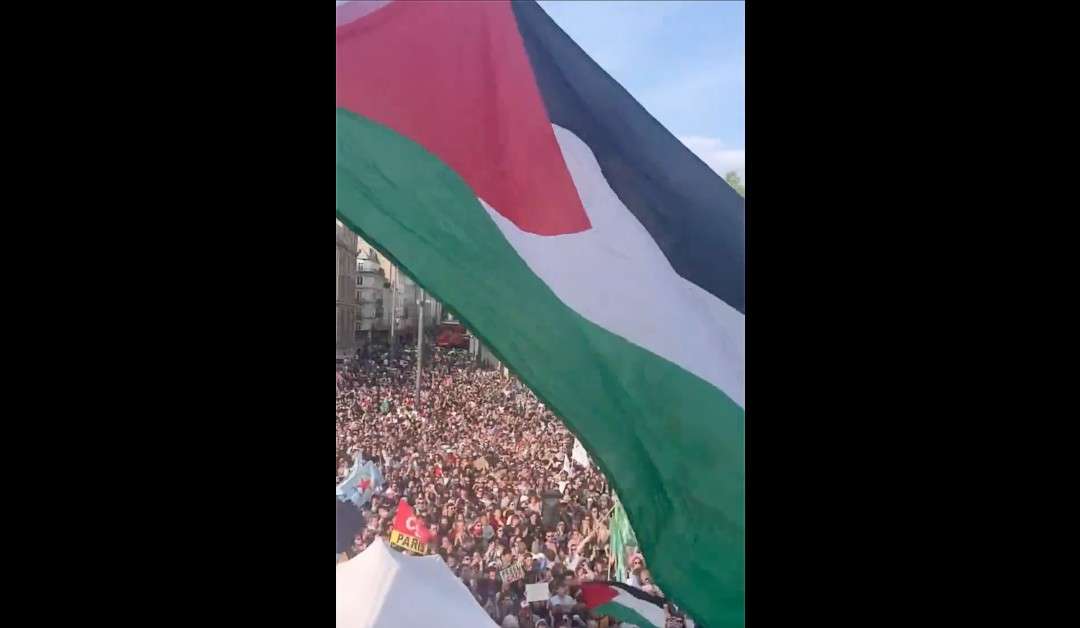 Solidarität mit Gaza: Tausende demonstrieren in Frankreich nach Blockade eines Hilfsschiffs