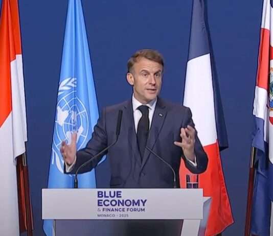 Zwischen Bekenntnissen und Realitäten: Die UN-Ozeankonferenz 2025 in Nizza als Gradmesser für den globalen Meeresschutz Emmanuel-Macron_UNOC3_Nizza_ScreenX