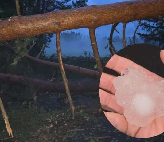 Superzelle trifft den Puy-de-Dôme: Hagelkörner so groß wie Tennisbälle Extremwetter_Puy-de-Dome_ScreenFB