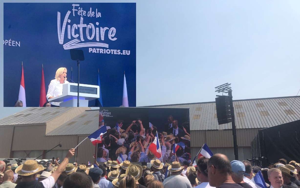 Ein Dorf als Bühne: Europas extreme Rechte feiert in Frankreich ihre Macht
