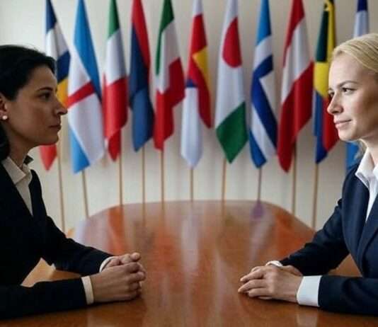 Mit Frauen weltweit am Verhandlungstisch: Warum Diplomatie weiblicher werden muss Frauen_Diplomatie_Illustration