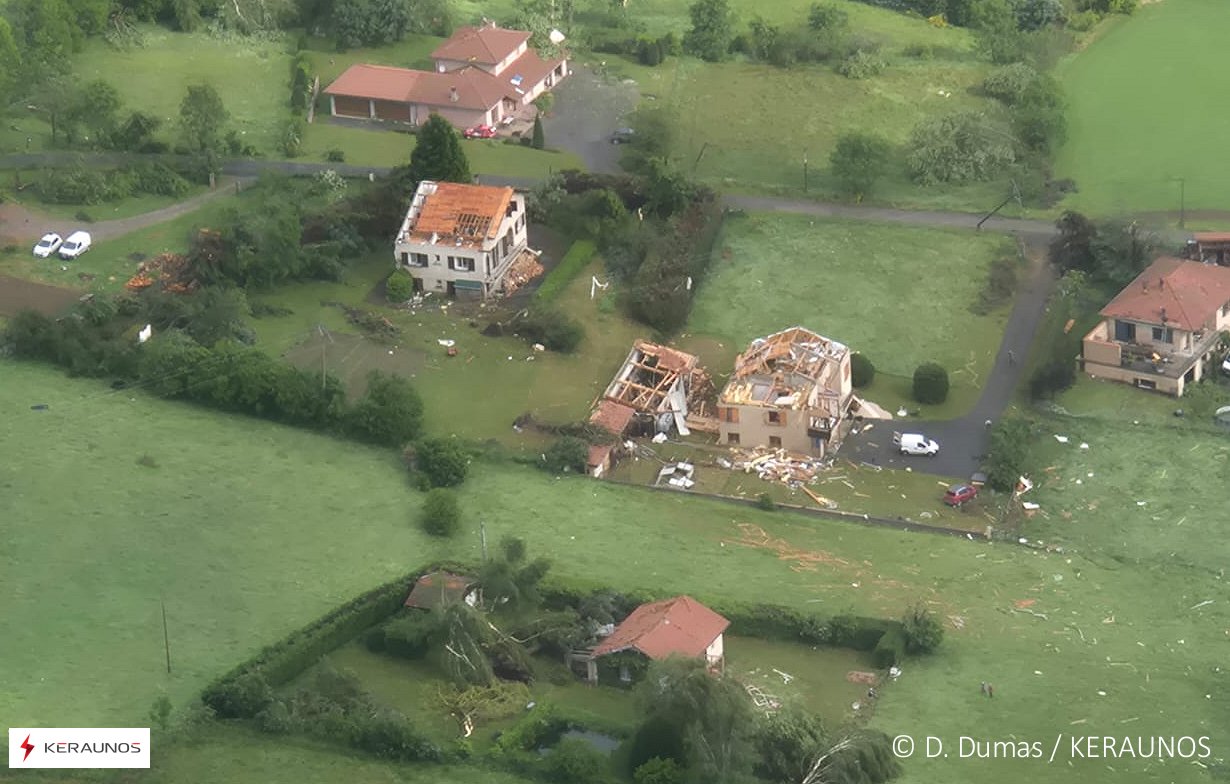 Tornado im Herzen der Loire – Als der Himmel über Roche-en-Forez explodierte