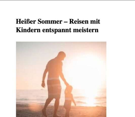 Heißer Sommer – Reisen mit Kindern: Unser neues E-Book ist da! Heisser Sommer - Reisen mit Kindern