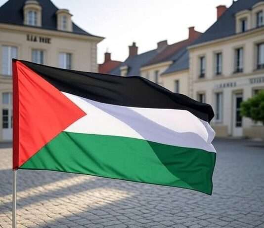Besançon muss Palästina-Flagge abhängen – Neutralität vor Solidarität? Palästinensische_Flagge_Illustration