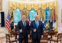 Polen: Nationalist Karol Nawrocki wird Präsident President_Donald_Trump_meets_with_and_poses_for_a_photo_with_Polish_presidential_candidate_Karol_Nawrocki_in_the_Oval_Office_(Wikipedia)