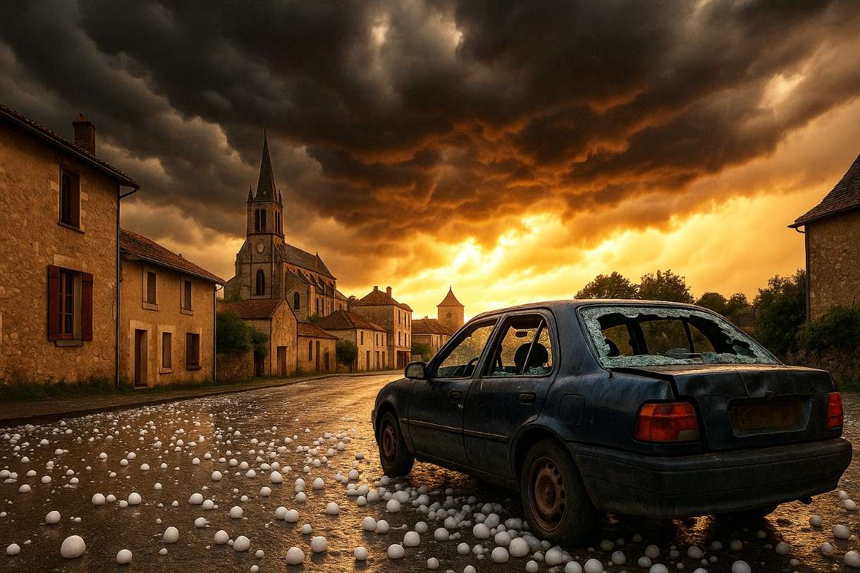 Wenn Eiskugeln Autos zerstören: Wird Riesenhagel zur neuen Wetterrealität?