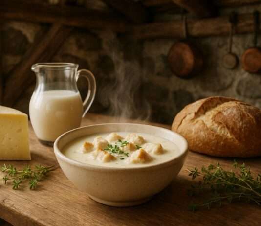 „Cucina Bianca“: Sciusceddu di Latte – Milchsuppe als wärmender Seelenbalsam Sciusceddu-di-Latte