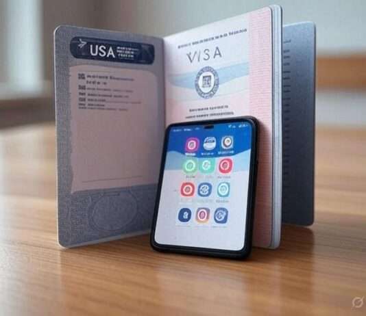 USA verschärft Visavergabe: Social Media wird zum Einreise-Kriterium USA_Visa_Social-Media_Illustration