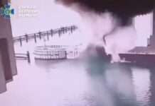 Explosion am Kertsch: Wie die Ukraine Russlands Symbolbrücke ins Wanken bringt Ukraine_Krim_Kertsch-Brücke_ScreenX