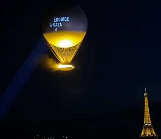 Provokation auf dem Olympischen Feuer: Amnesty wirft Israel Völkermord vor – und fordert Frankreich zum Handeln auf Amnesty_International_Paris_ScreenX_