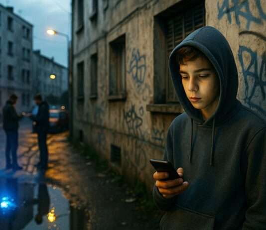 Kommentar: „Ils m’appelaient chouf“: Wie wir unsere Kinder an die Drogenmafia verlieren – und warum wir es zulassen Chouf_Drogenhandel_Späher_Illustration