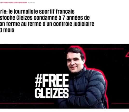 Sieben Jahre Haft für ein Fußball-Interview – Was geschieht mit Christophe Gleizes in Algerien? Christophe_Gleizes_ScreenX