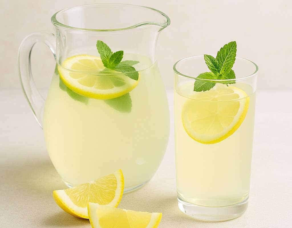 Isotonisches für die ganz heißen Tage: Eau citronnée au sel de Camargue