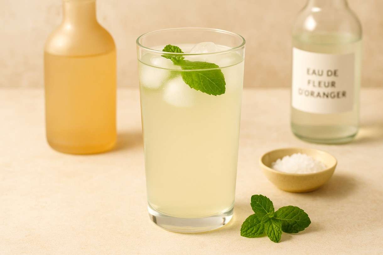 Isotonisches für die ganz heißen Tage: Eau de fleur d’oranger légèrement salée