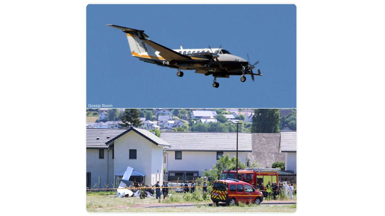 Flugzeugabsturz in Voglans: Drei Tote bei Tragödie nahe Chambéry